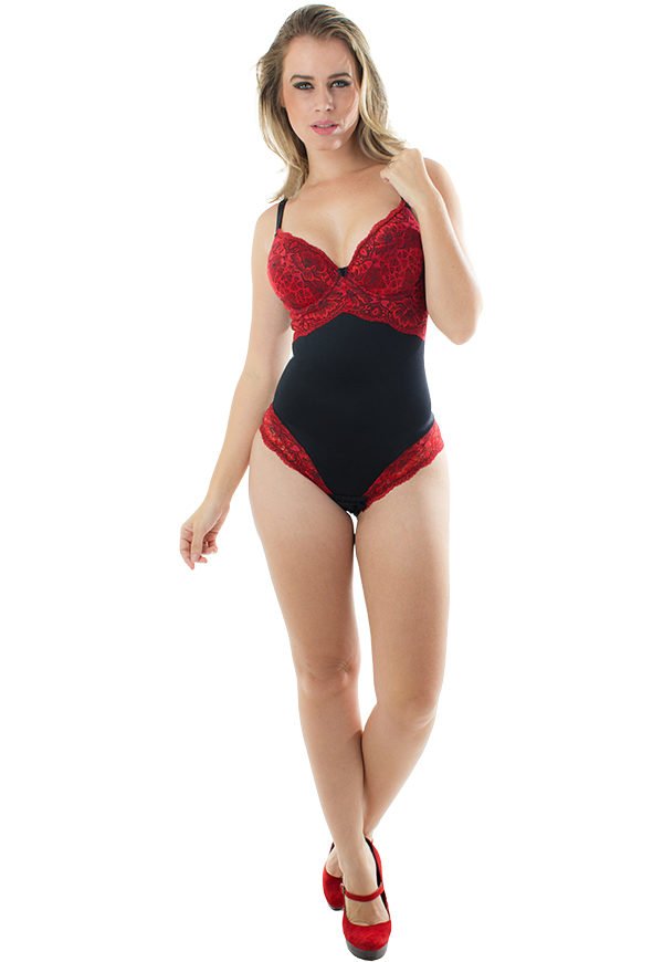 Modelador com Bojo detalhes em Renda - Imagem 3